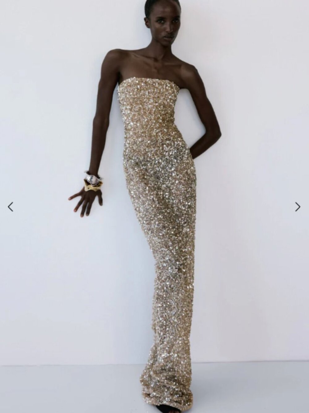 NWT The New Arrivals by Ilkyaz Ozel Isis Strapless Nova Roma Dress